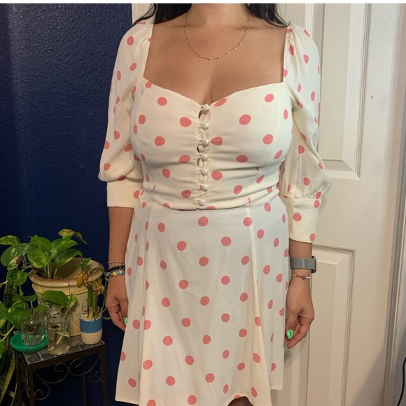 Reformation Lumiere Polka Dot Dress ✨ - Picture 3 of 5